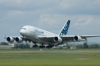 A380 im Landeanflug