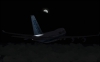 747 bei Nacht